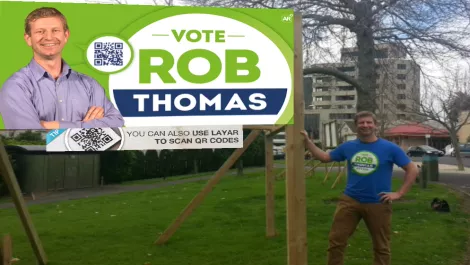 Rob thomas talking sign