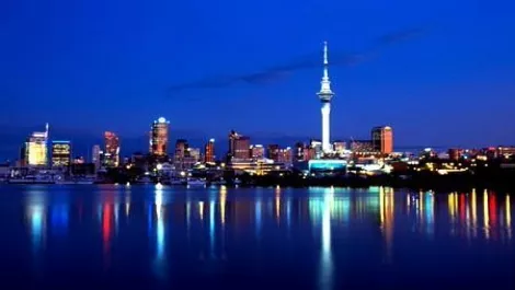 Auckland by night
