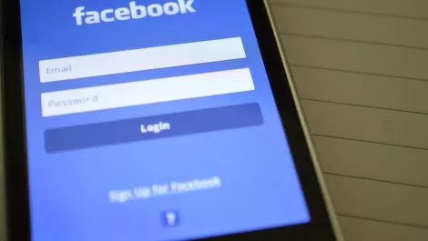 Facebook login