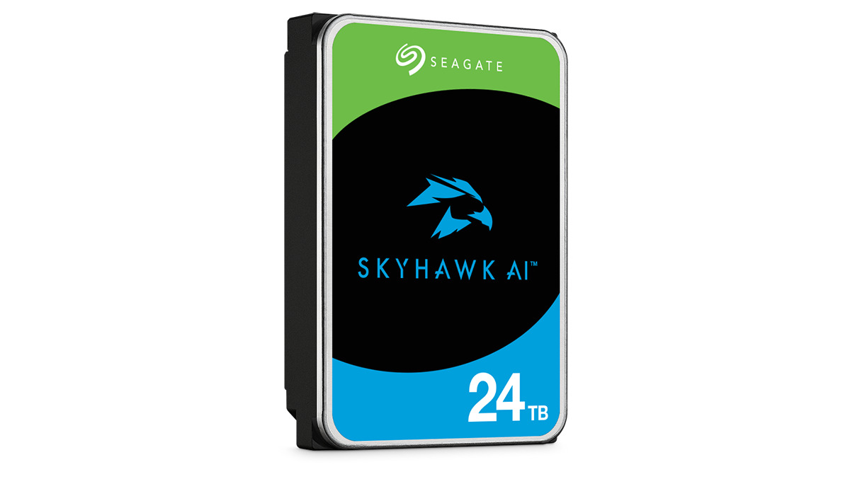 Seagate、AI対応エッジセキュリティ向けSkyHawk AI 24TBドライブを発売