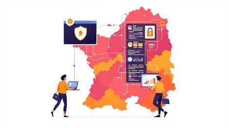 Cybersecurity professionals analyzing digital data shields locks benelux