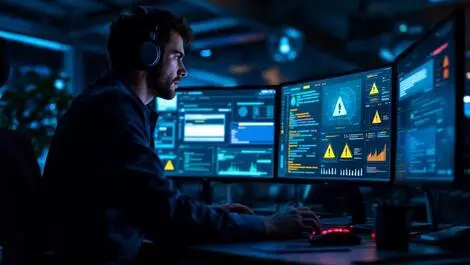 Worried it professional monitoring cyber security warnings uk office