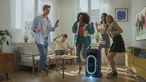 Samsung brings new Sound Tower speakers with custom lights to Australia