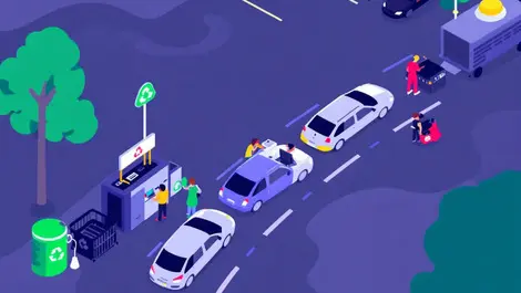 Auckland drive through electronic recycling old computers phones eden park