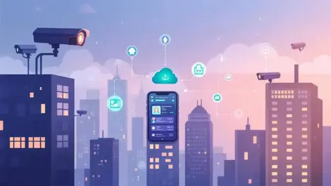 Smart city dusk hybrid cloud ai video analytics iot security