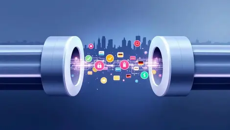 Interlocking metal payment gateways pipeline london fintech scene