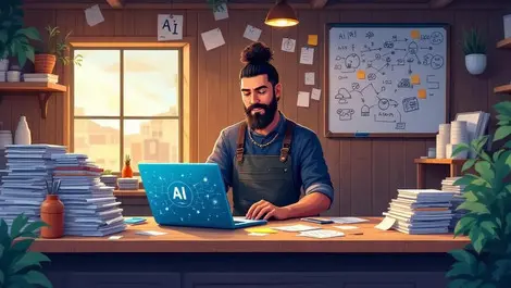 Nz maori shop owner early ai adoption messy papers no strategy