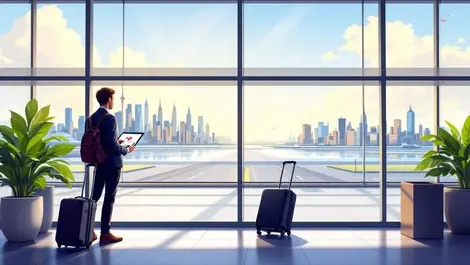 Uk professional airport departure view canada us language study